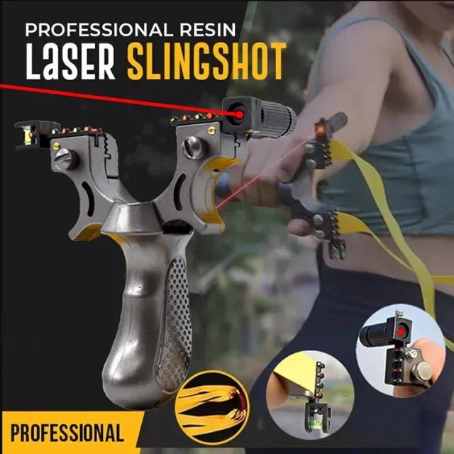 Laser sling shot